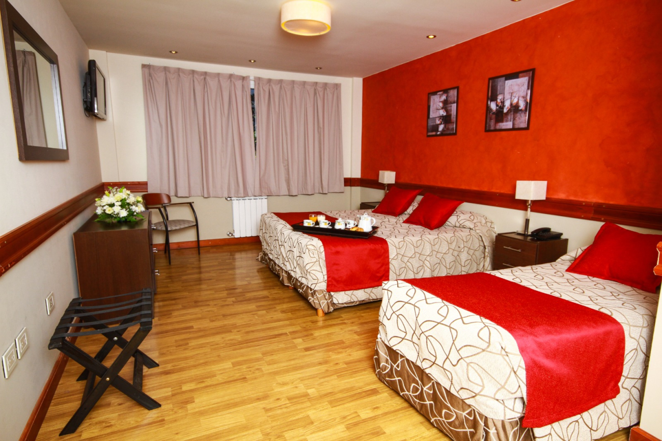 Hotel en Bariloche Monte Claro habitación triple 